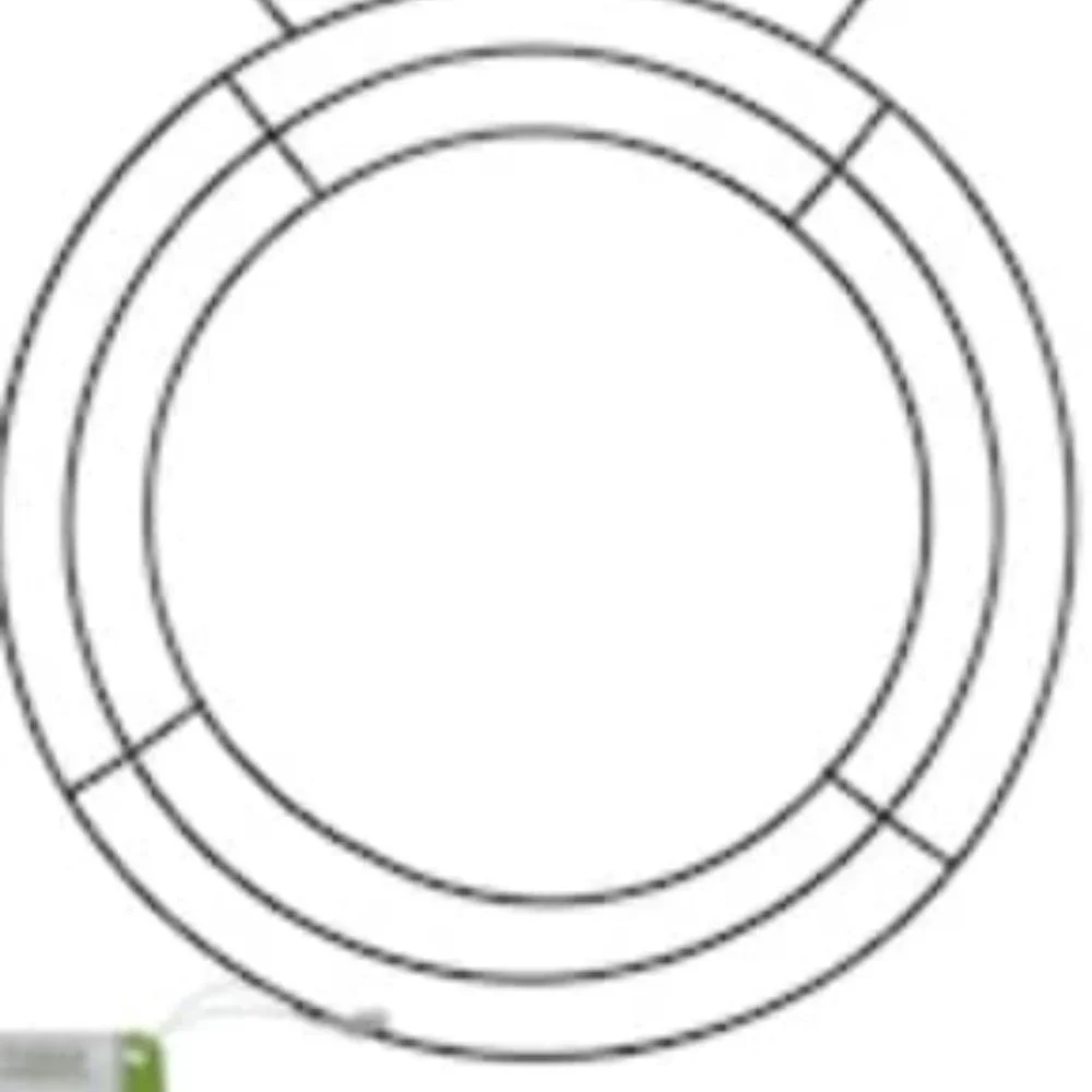 COPY - Floral Garden Bunny Shaped Metal Wreath Forms, 17.375x9.5-in with Ties f…